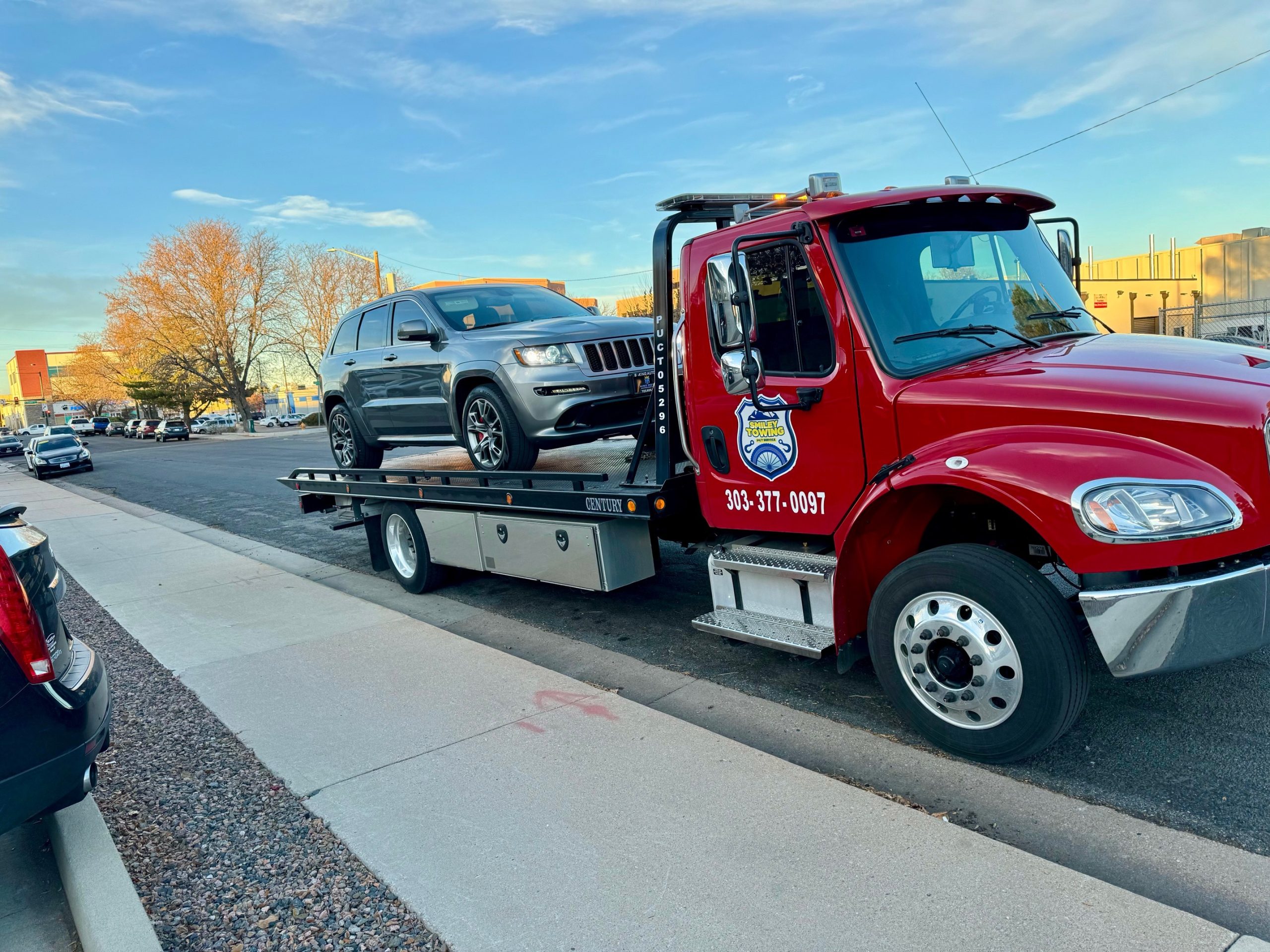 this image shows towing services in Columbine, CO