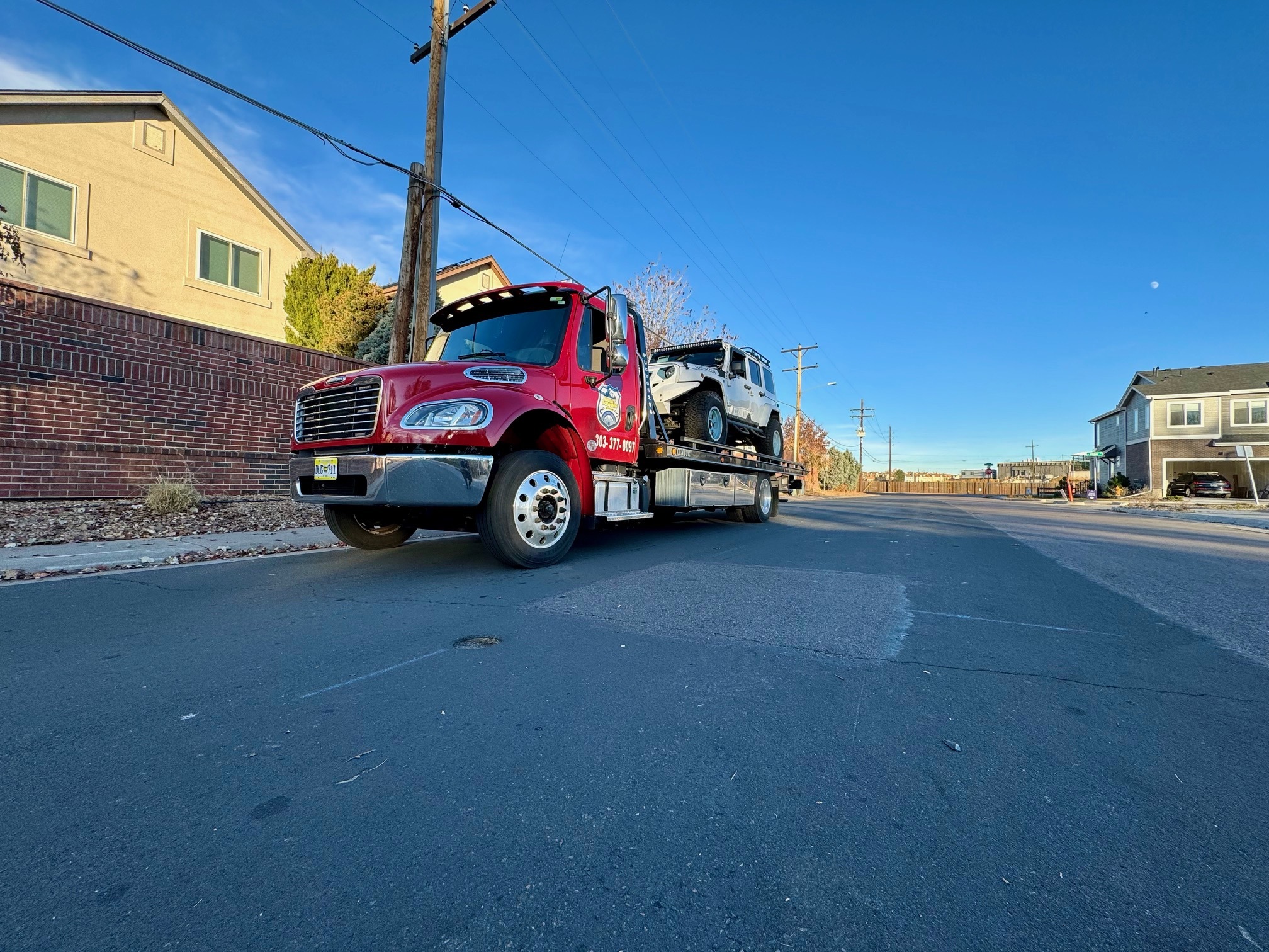 this image shows towing services in Derby, CO