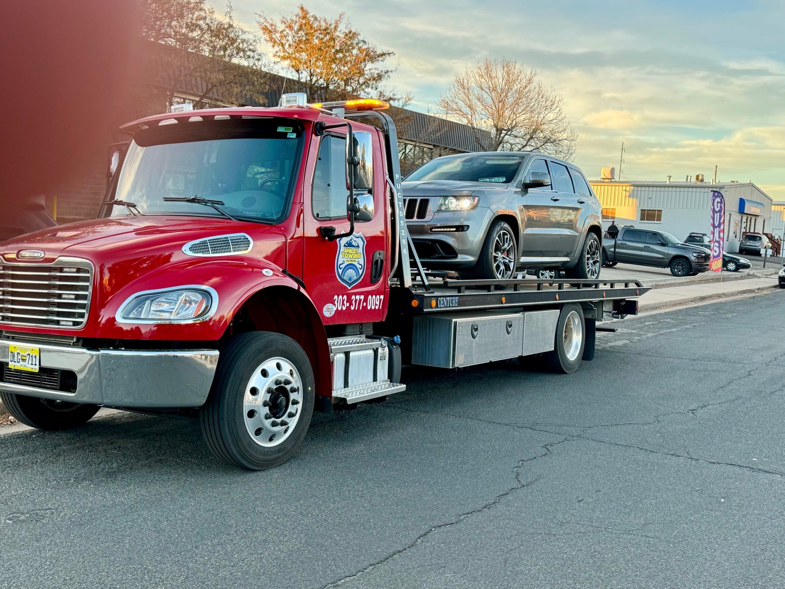 this image shows towing services in Superior, CO