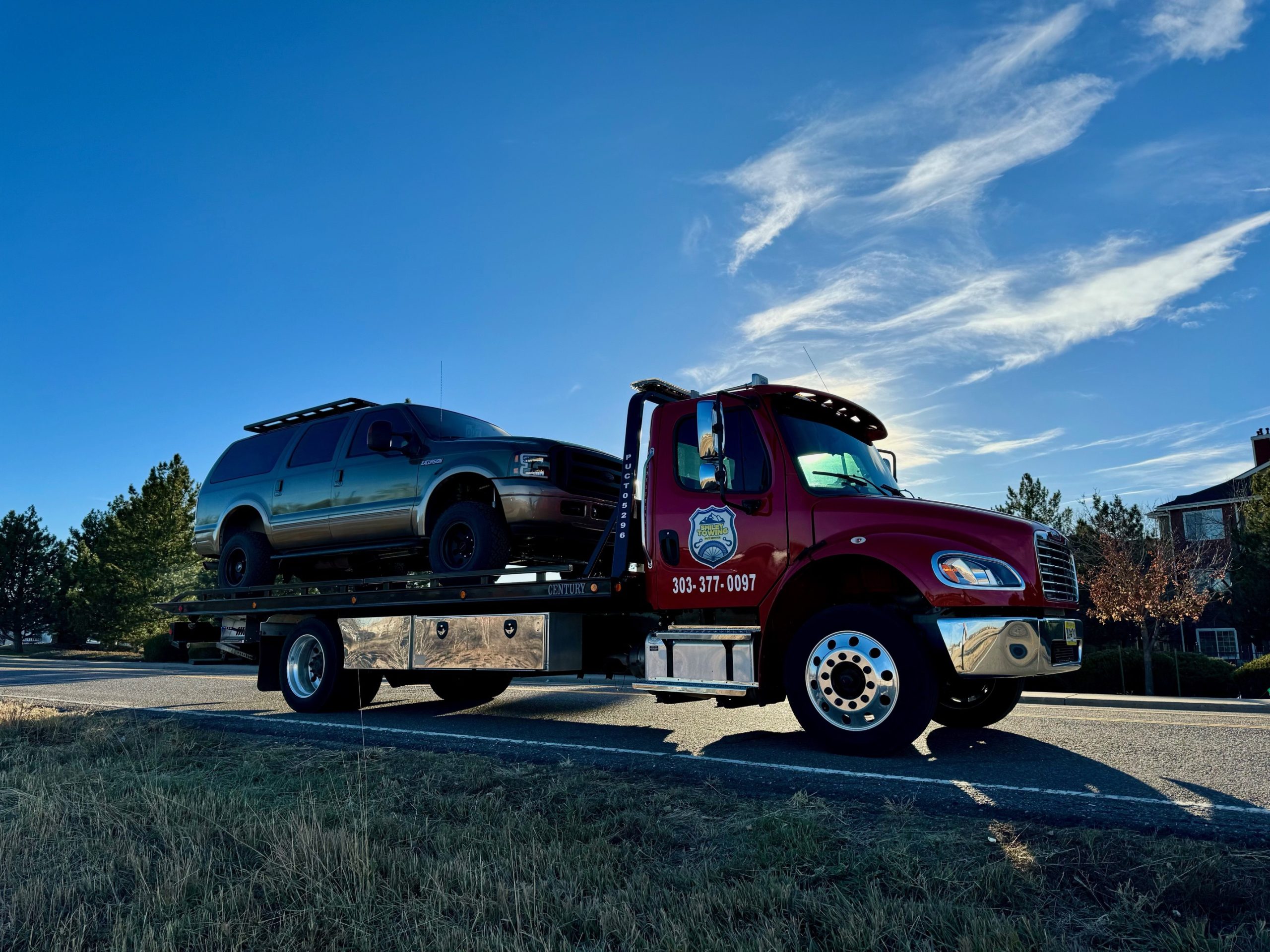 this image shows towing services in Welby, CO